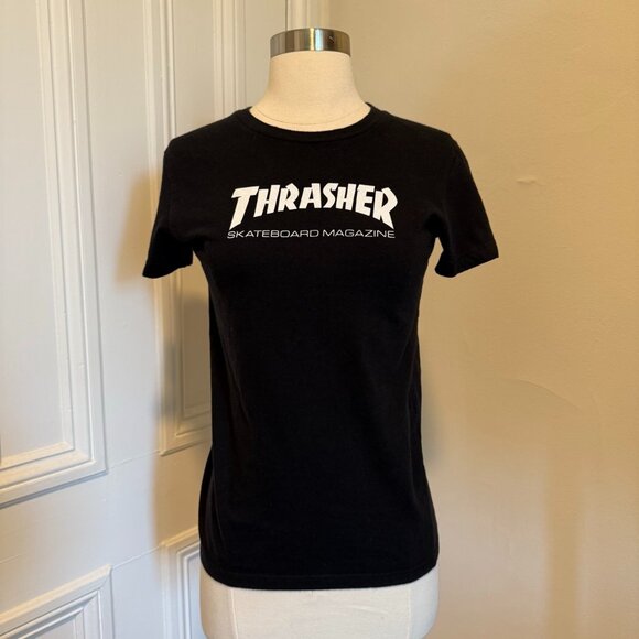 Bundle of Thrasher Women’s T-Shirts + Stickers (Black & Grey) - Picture 2 of 13